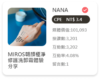 網紅貼文