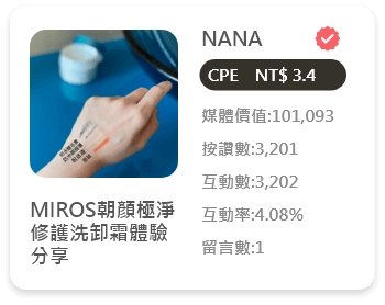 網紅貼文